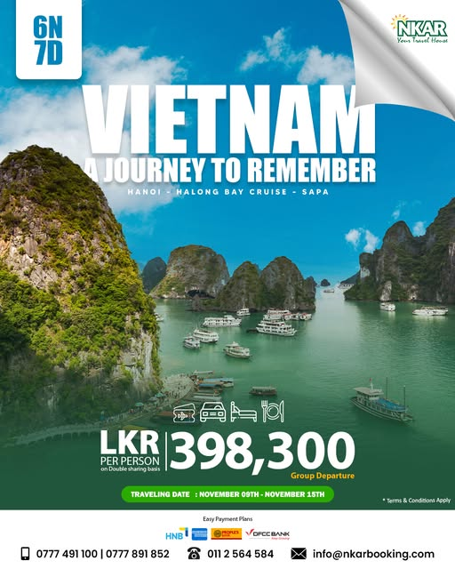 Vietnam Tour Package – 7 Days | Hanoi, Sapa & Halong Bay