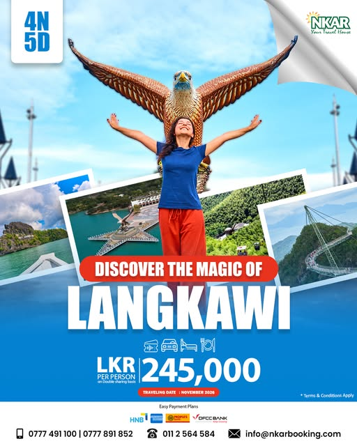 Discover Langkawi & Kuala Lumpur – November Tour from LKR 245,000