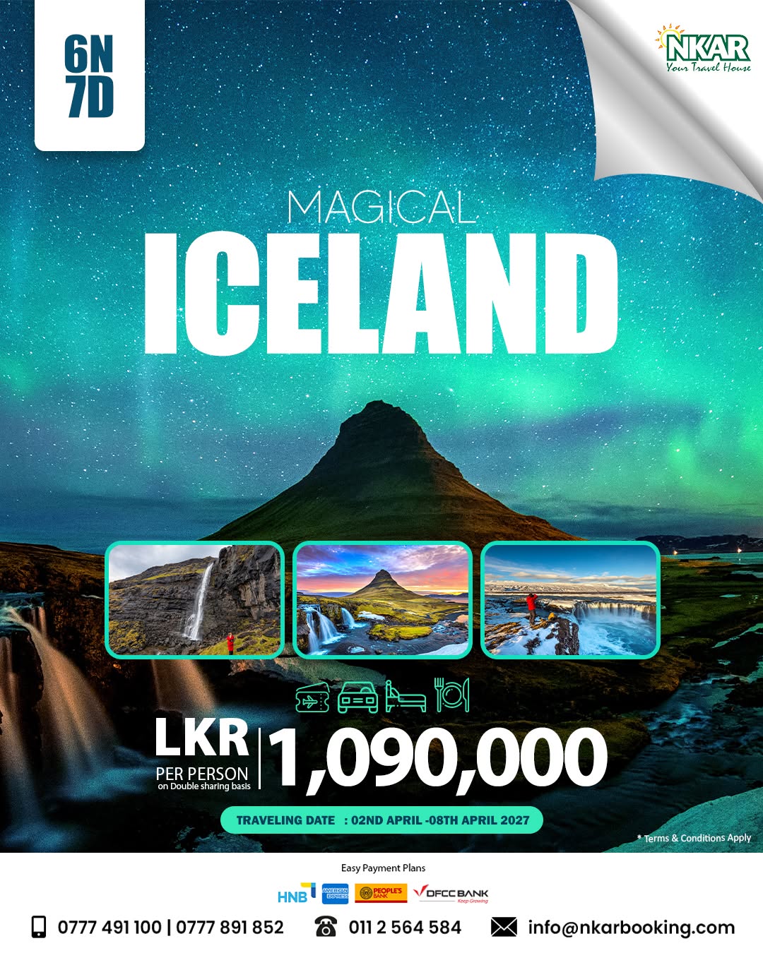 DISCOVER ICELAND 07 DAYS OF WONDER & ADVENTURE