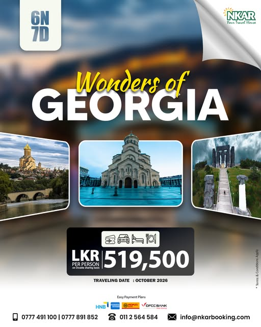 Wonders of Georgia Tour – October 2026 | 7 Days - Travel Promotion