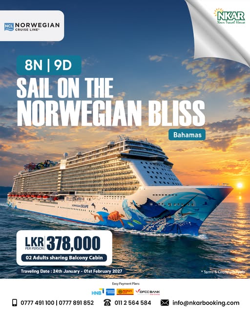 Unbeatable Bahamas Cruise Offer with NKAR Travels